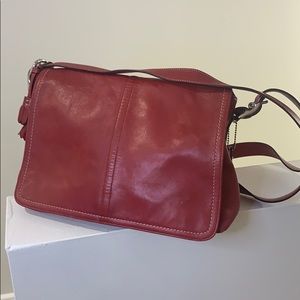 Coach Leather Shoulder Bag